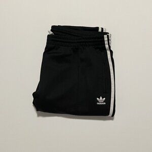 Adidas Track Pants Trefoil Logo Striped Athleisure Comfy Black Men's size XL